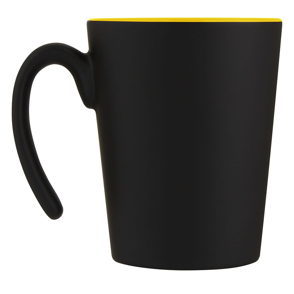 Keramiktasse – 360 ml | Matte Außenseite | Glänzendes Inneres | Spülmaschinen- & mikrowellengeeignet