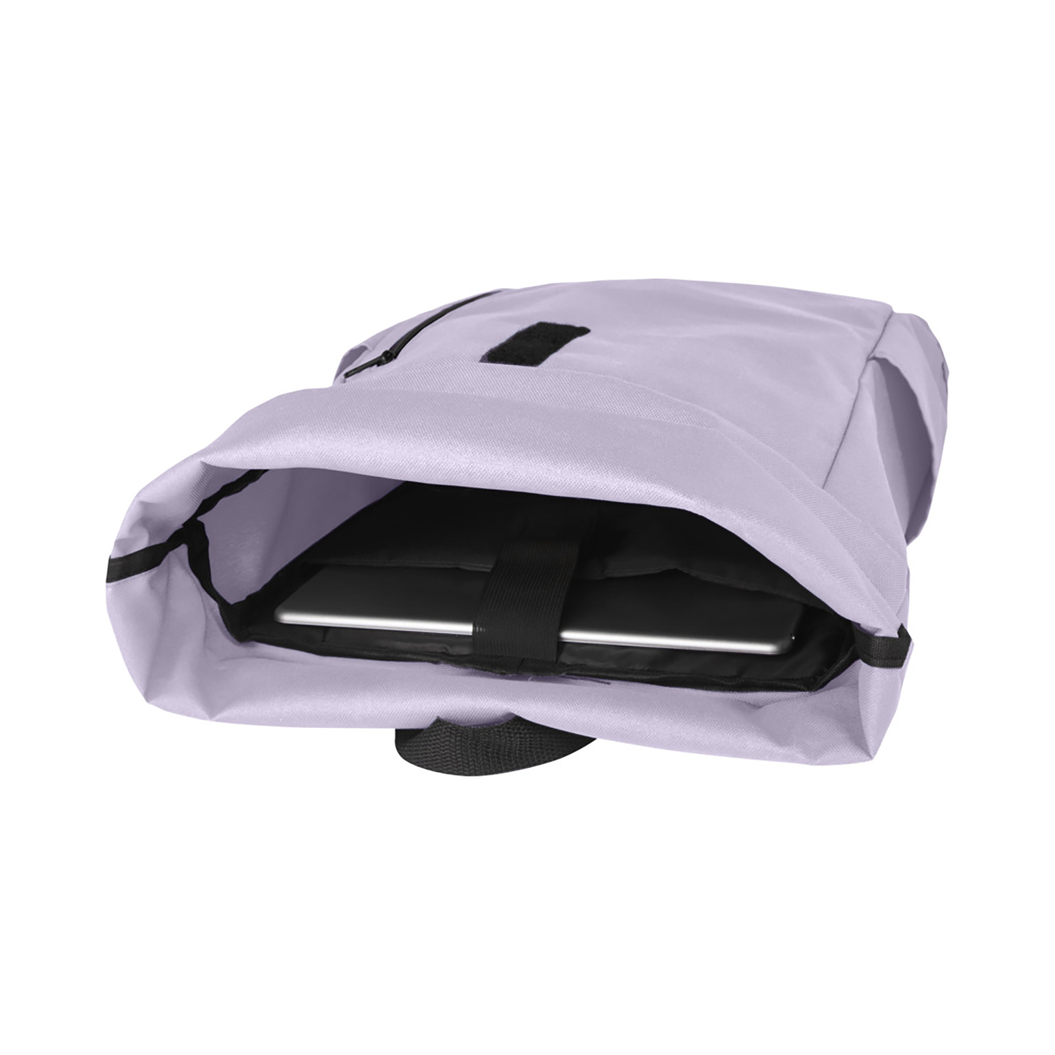 Zaino roll-top riciclato – 18L | GRS RPET | Idrorepellente | Scomparto laptop 15,6”