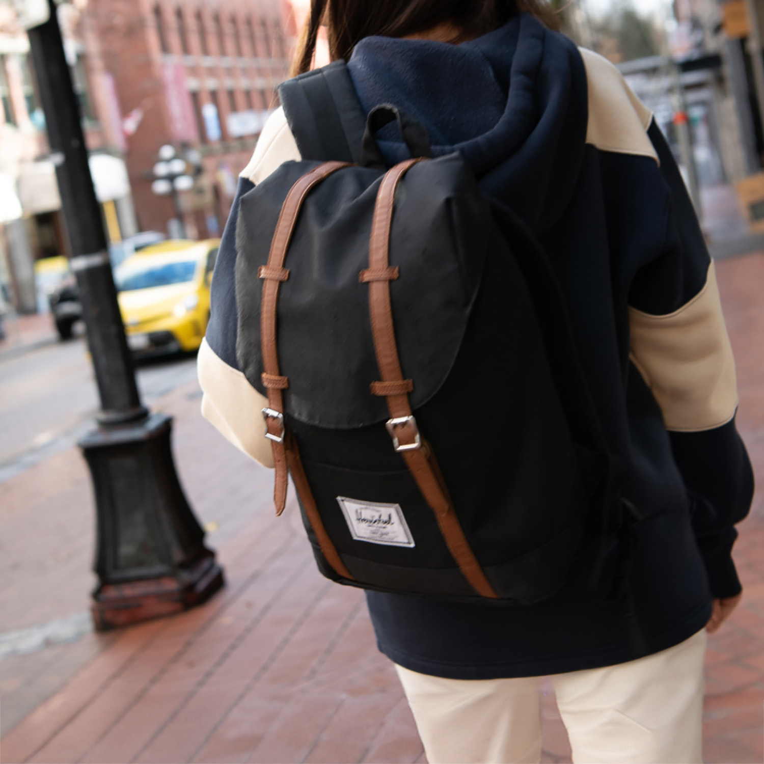 Laptoprugzak Herschel - 16 inch | Gerecycled polyester | Borduring