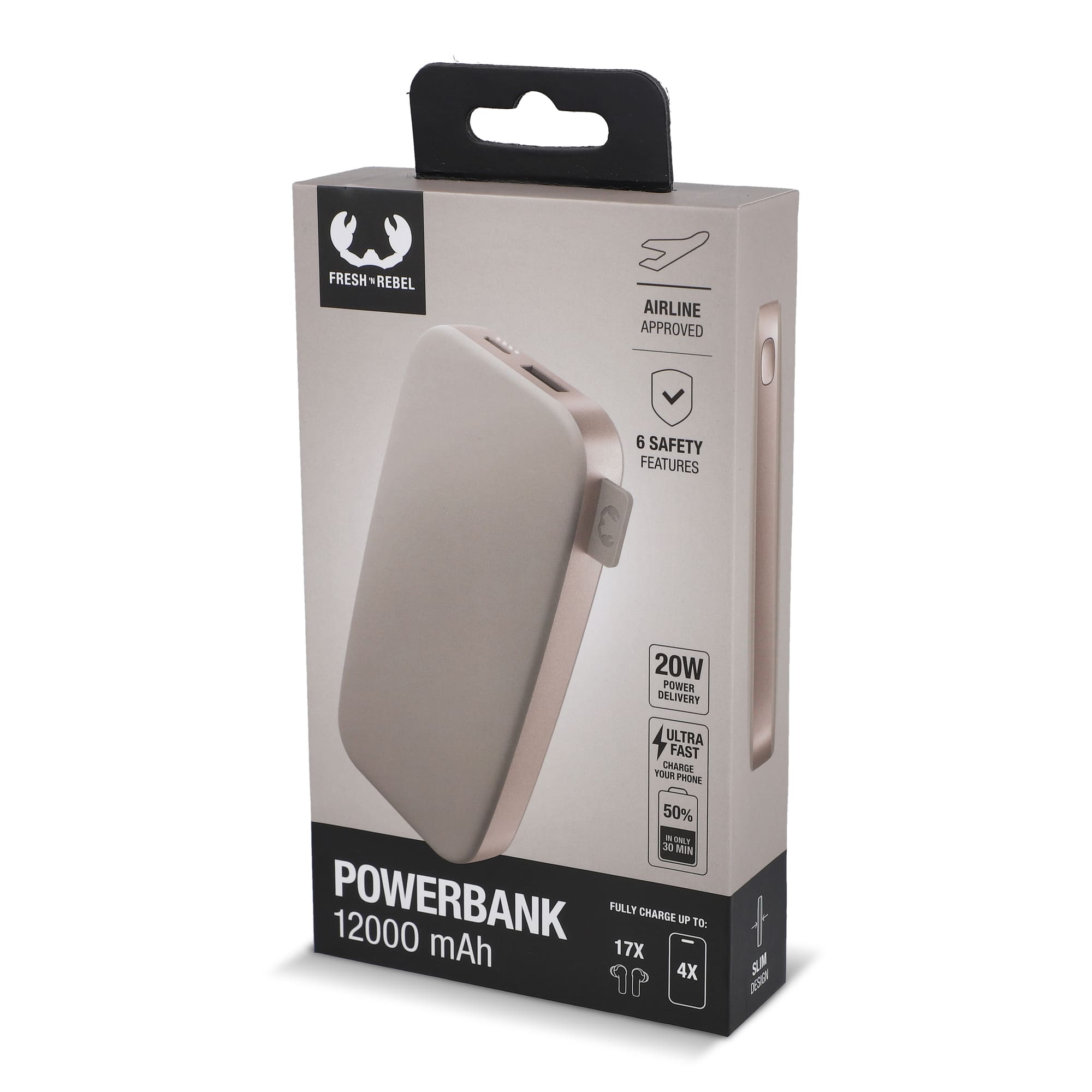 Powerbank | Fresh 'n Rebel | 12000 mAh
