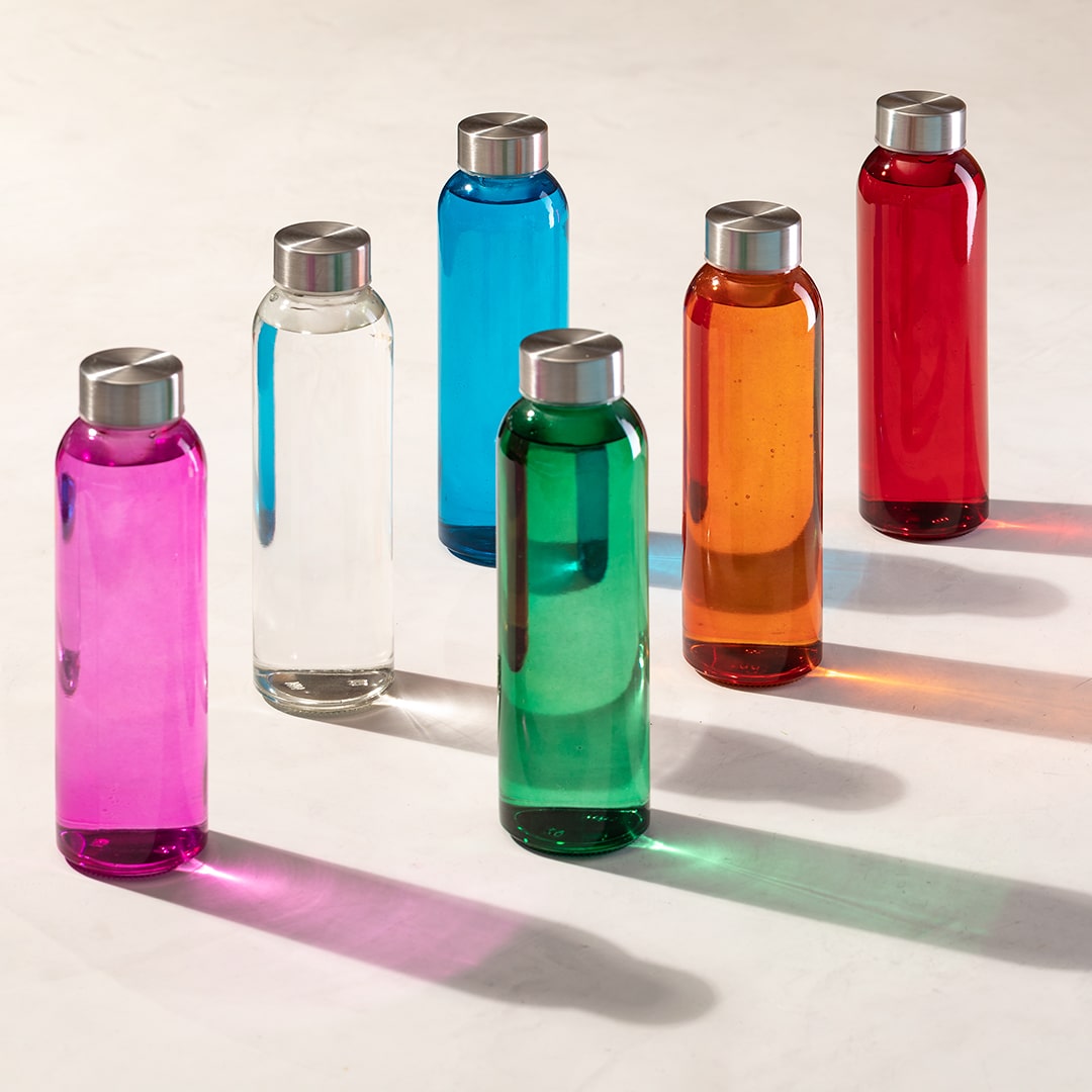 Bouteille d'eau - 500 ml | Verre | Sans BPA