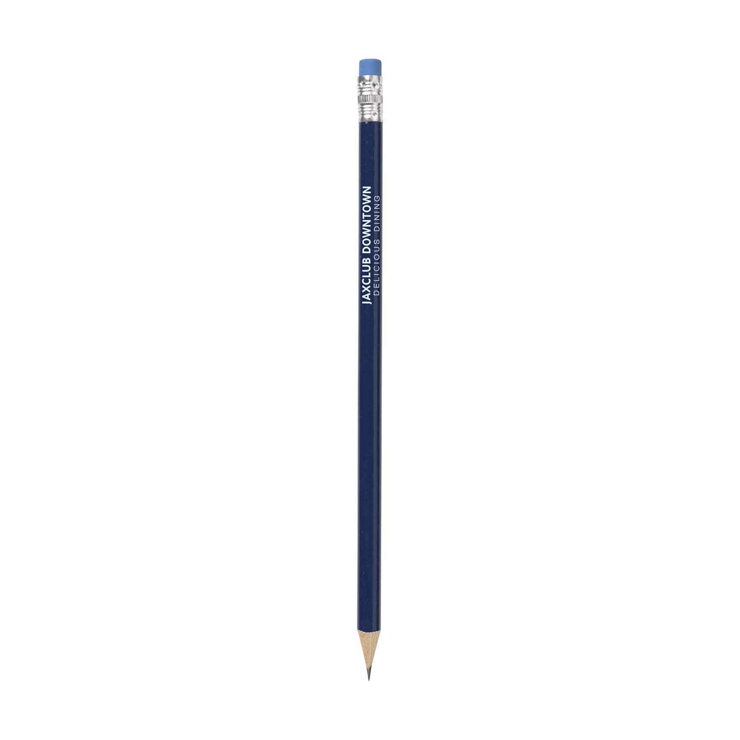 Crayon HB | Taillé | Avec gomme | Impression 1 couleur
