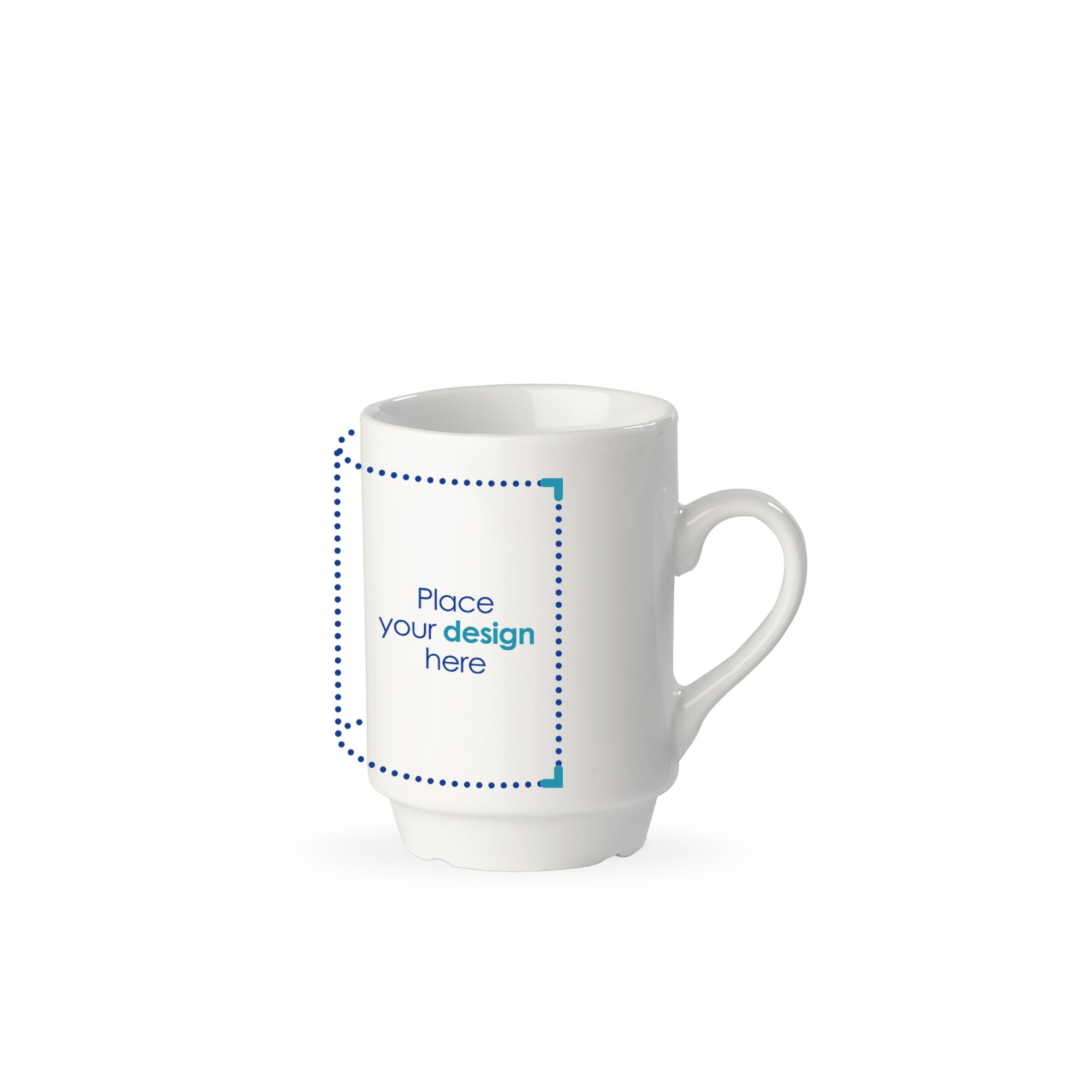Tazza - 160 ml | Porcellana | Impilabile | Stampa fino a 4 colori