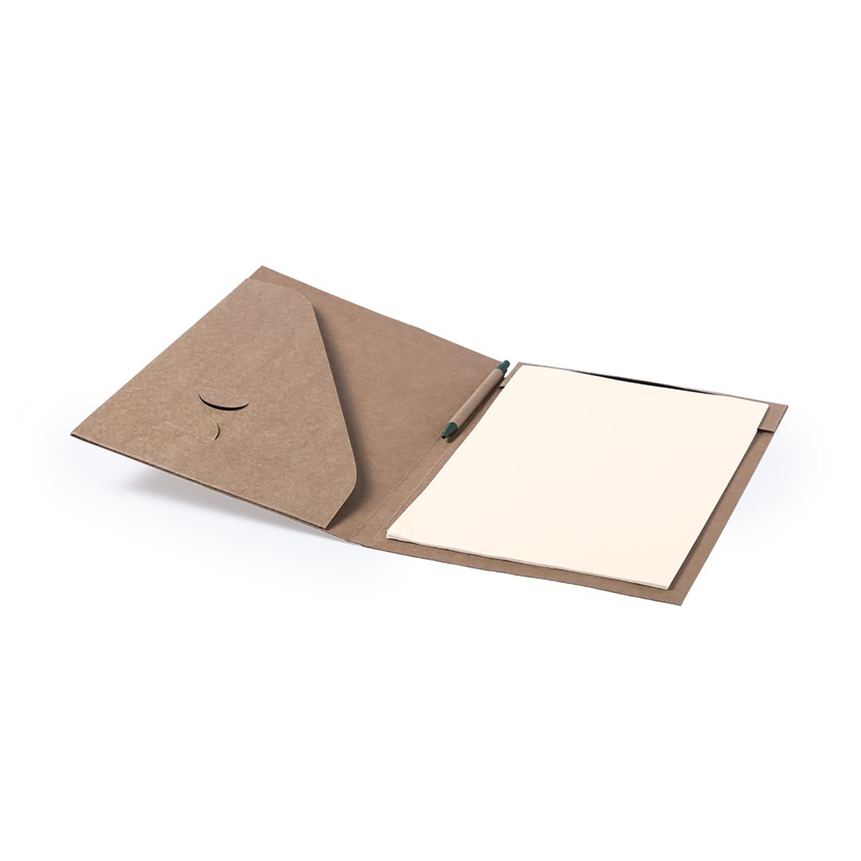 Cartella Portadocumenti – Design sostenibile | Cartone riciclato | Penna inclusa