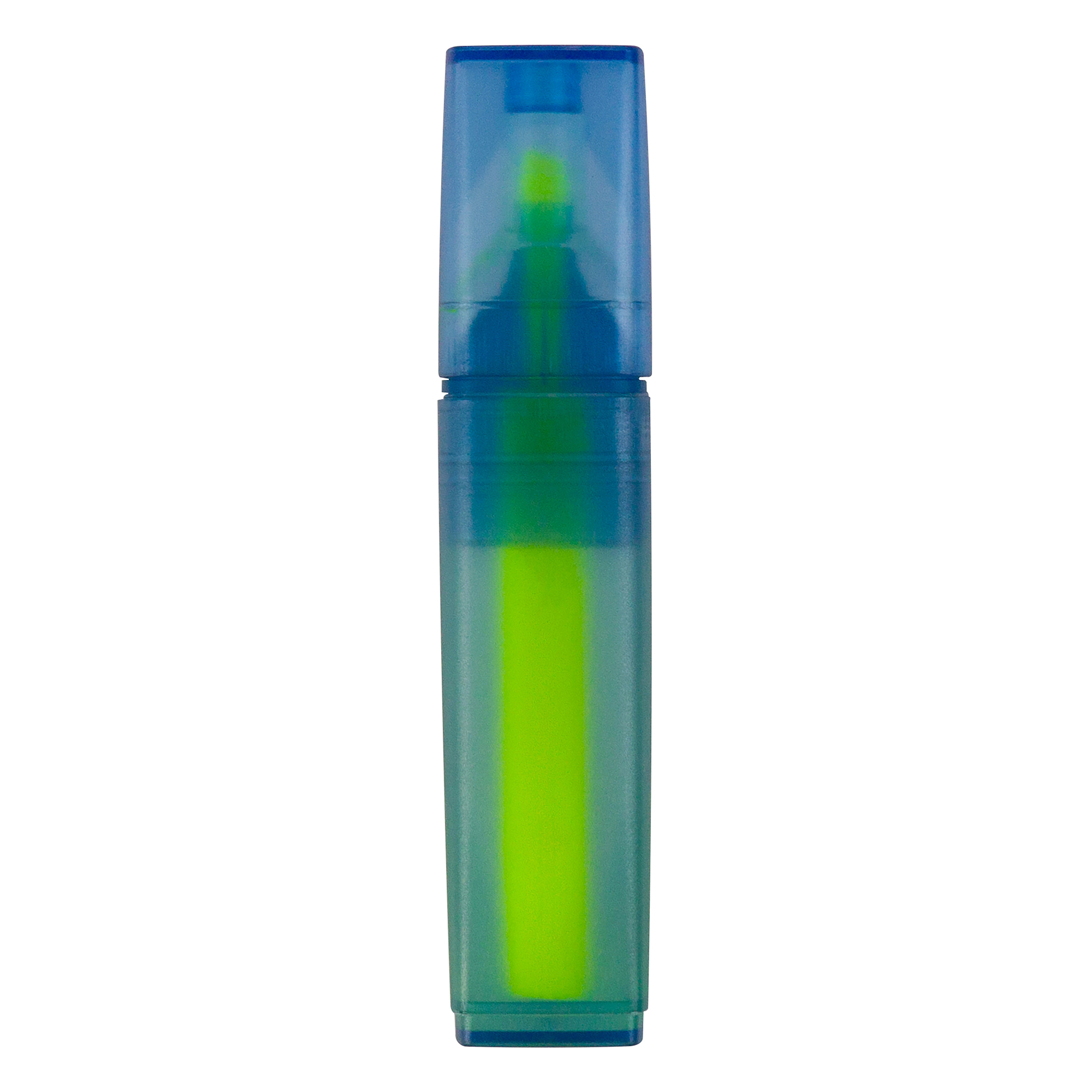 Textmarker EcoLine – RPET | Gelb | Umweltfreundlich | Flach