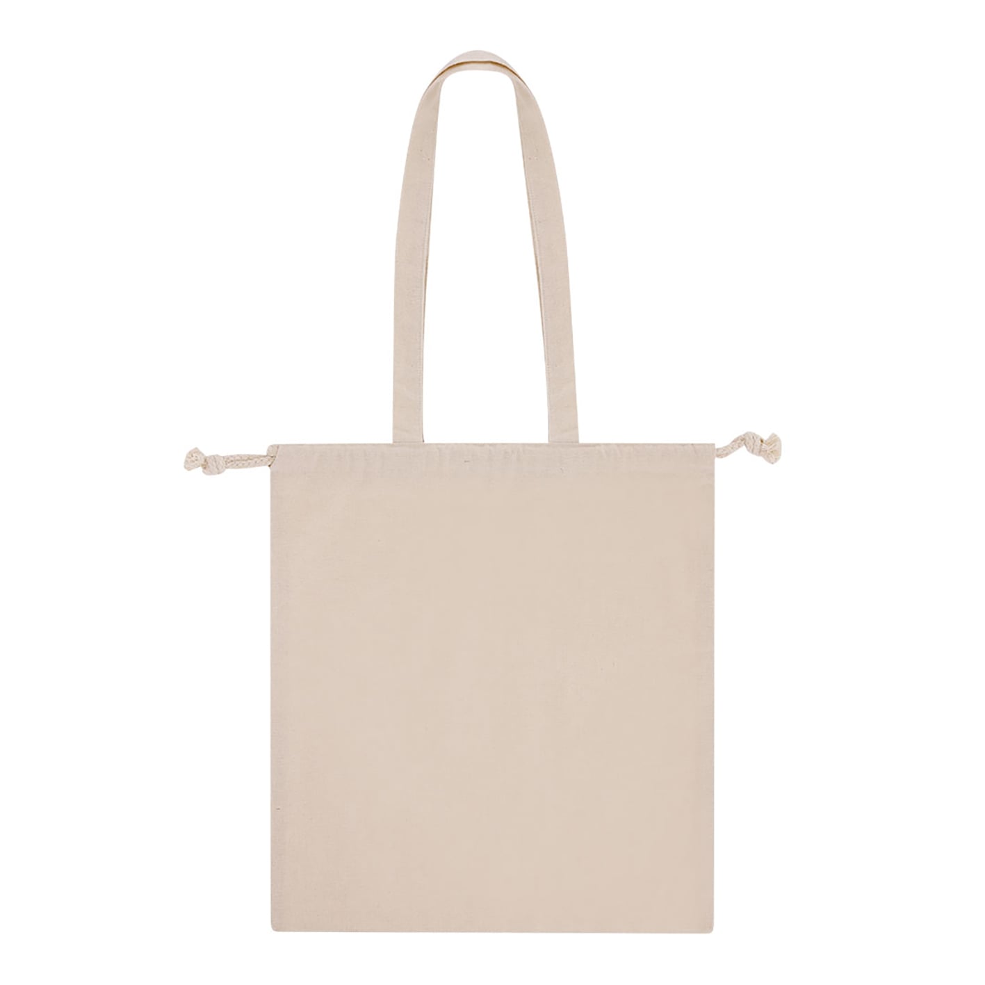 Borsa in cotone - 180 g/m² | Cordini regolabili | Fino a 7 kg