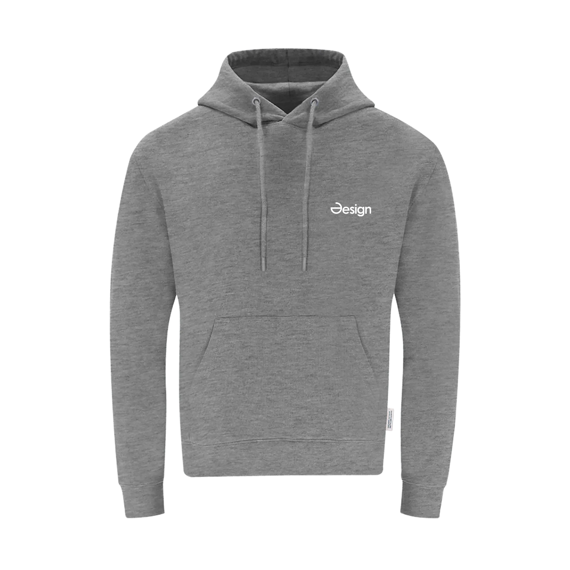 Sweat à capuche unisexe – Coton bio | Polyester recyclé | Molleton 280 g/m² | Étiquette éco