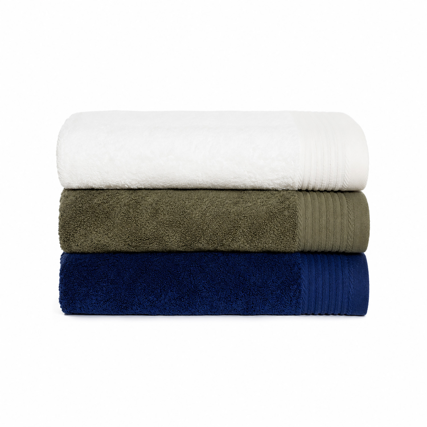 Asciugamano da bagno - 140 x 70 cm | 550 gr/mq | Cotone riciclato | Ricamo