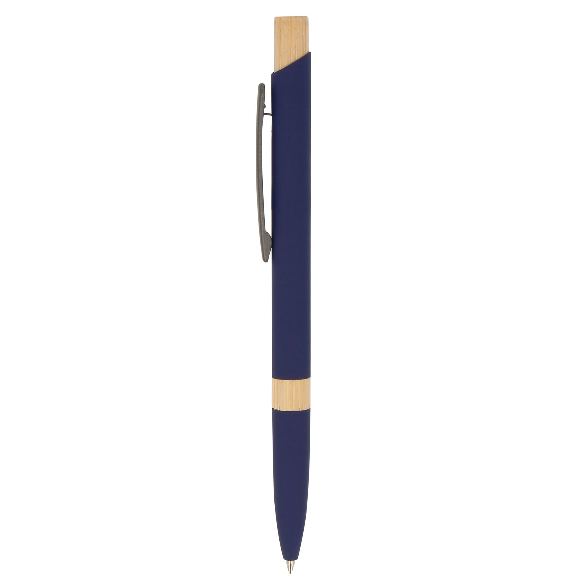 Stylo bille en aluminium recyclé – Design durable | Aluminium recyclé | Mécanisme à pression | Encre bleue