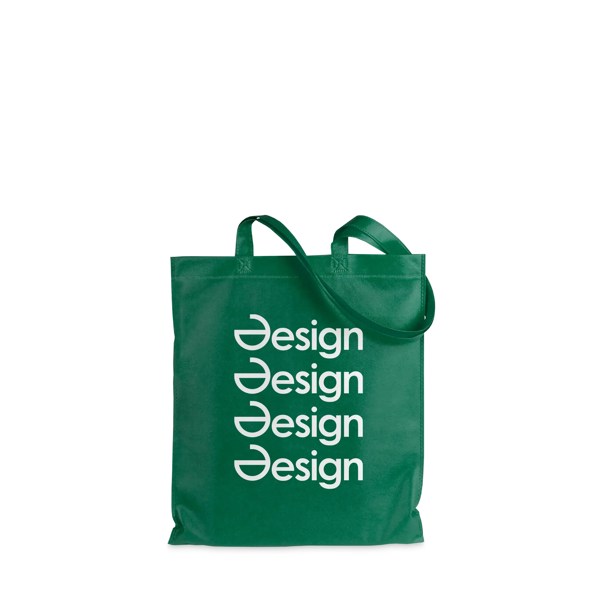 Sac fourre-tout coloré | 80 g/m² non-tissé | Longues anses | Impression une couleur
