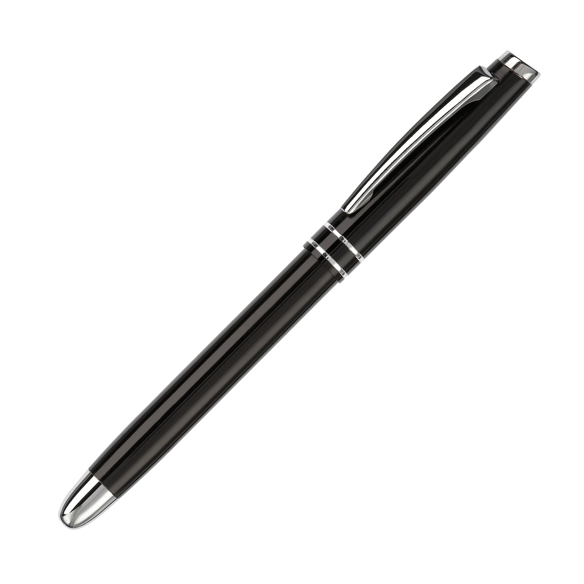 Stylo roller | Aluminium | Encre bleue | Gravure
