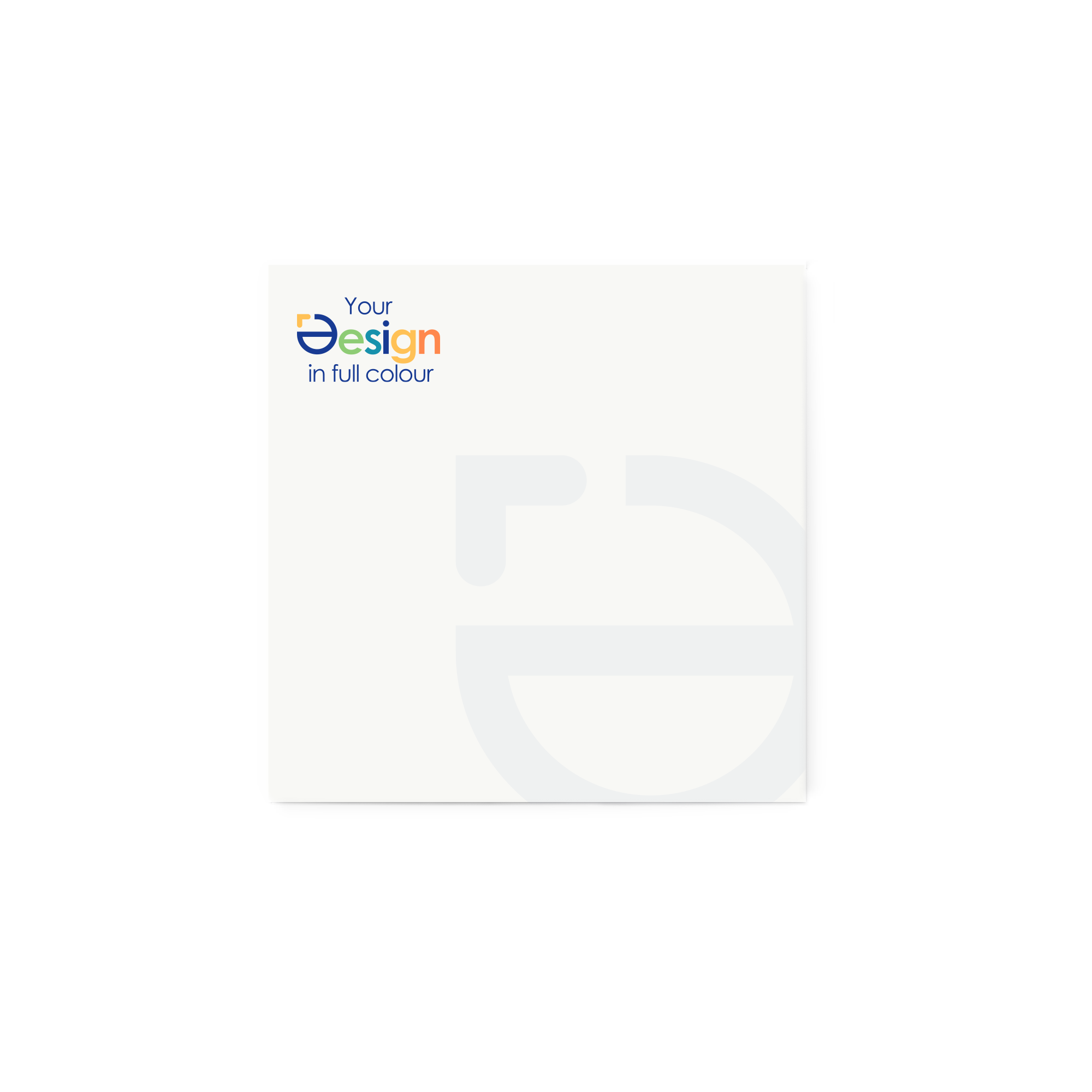 Post-its Tess – Vierkant | 25-100 vellen | 75 x 75 mm | Full Colour