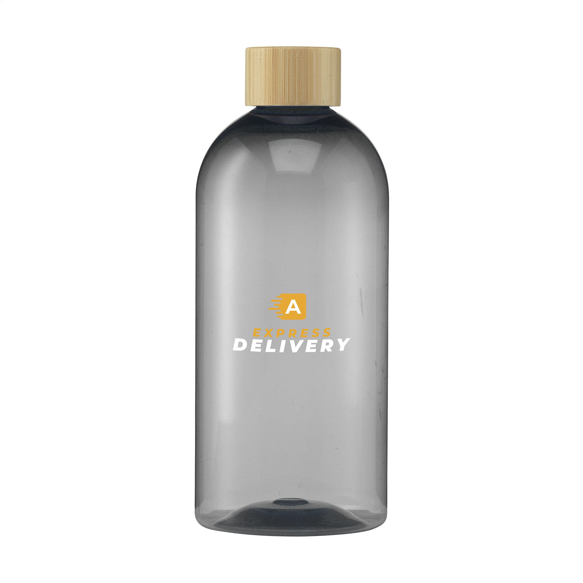 Borraccia - 500 ml | Plastica riciclata | Trasparente | Stampa e incisione Quadricromia