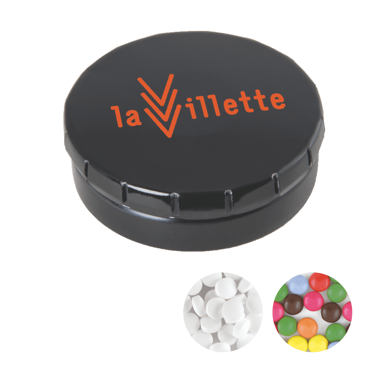 Boîte colorée | 12 grammes | Menthes ou chocolat