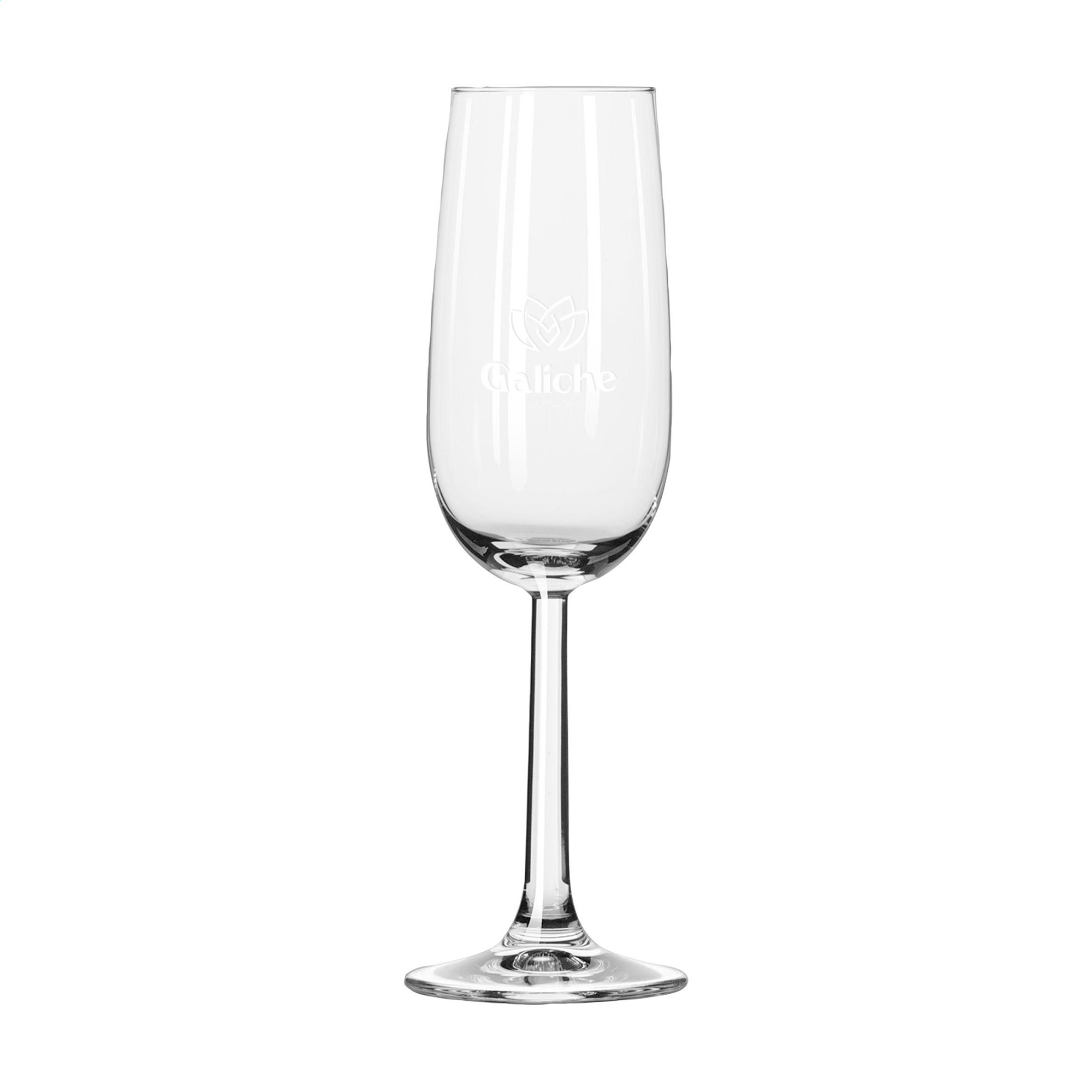 Flûte da champagne – 170 ml | Vetro trasparente | Design senza tempo | Lavabile in lavastoviglie