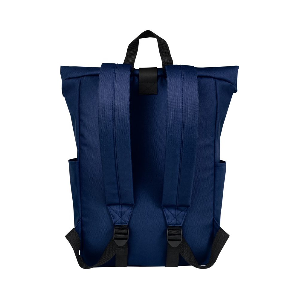 Zaino roll-top riciclato – 18L | GRS RPET | Idrorepellente | Scomparto laptop 15,6”