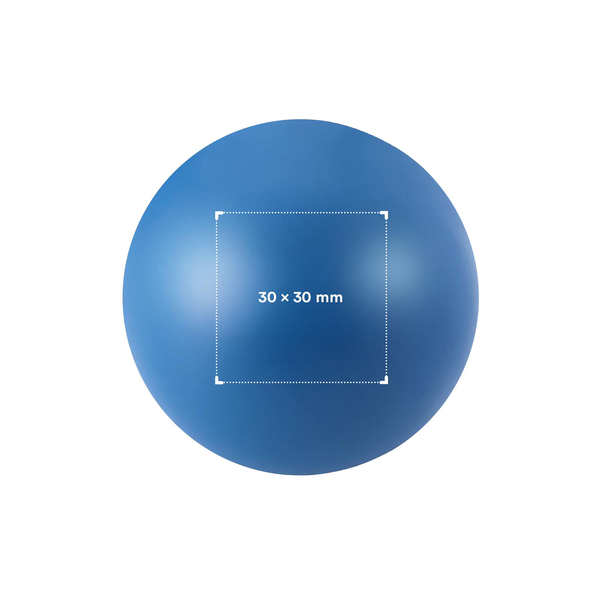 Anti-Stressball Elisa | PU | 6,2 cm | Aufdruck