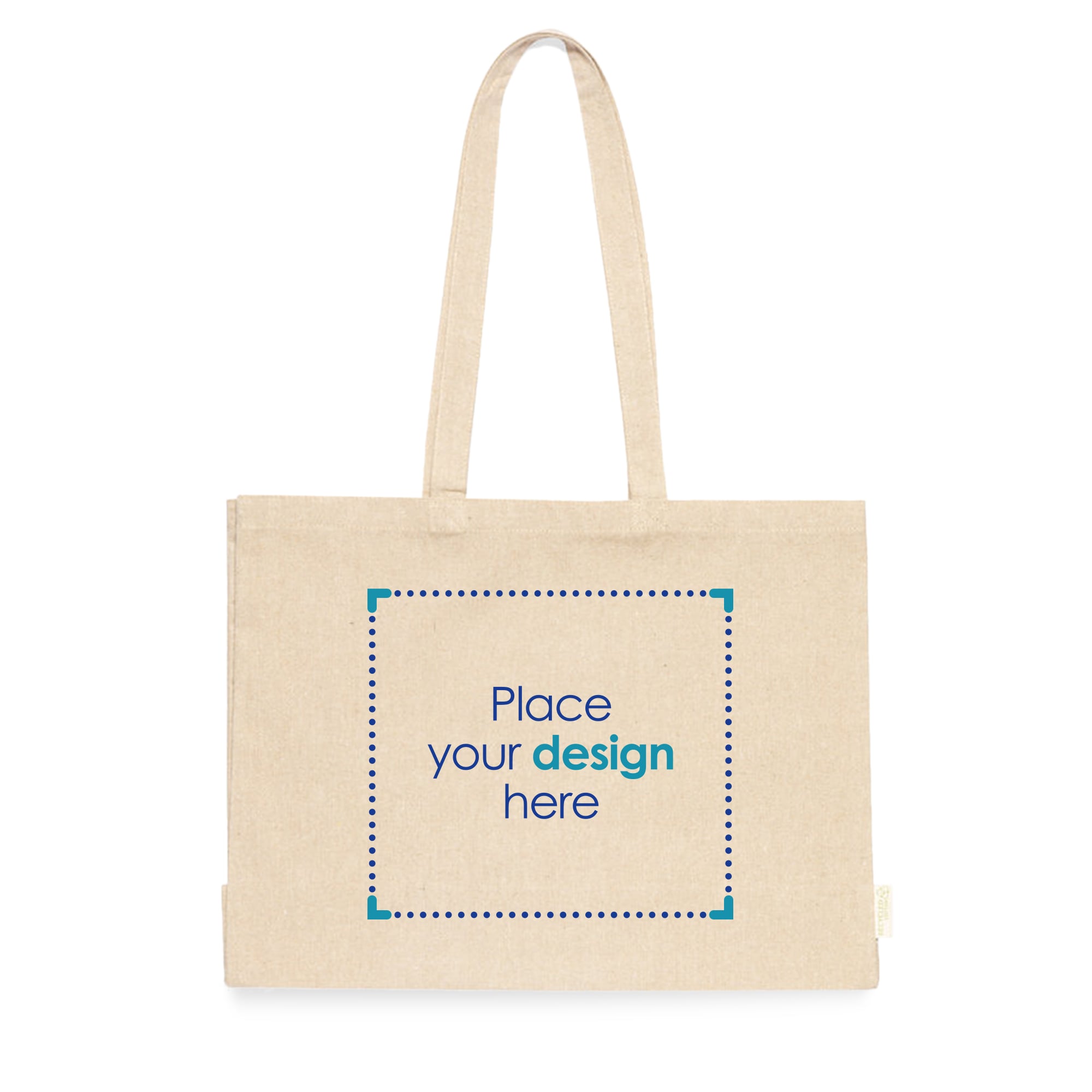 Sac en coton | Fabriqué à partir de coton recyclé | 240 g/m2 | Impression jusqu'à 4 couleurs
