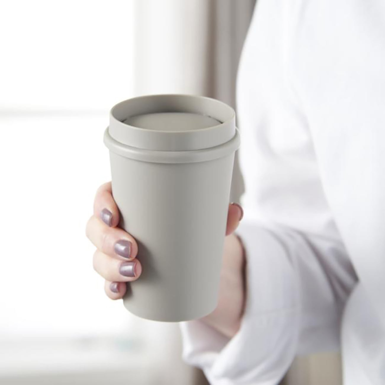 Tazza Americano® Switch Renew – 300 ml | Coperchio per bere a 360° | Plastica di canna da zucchero | Adatta al microonde