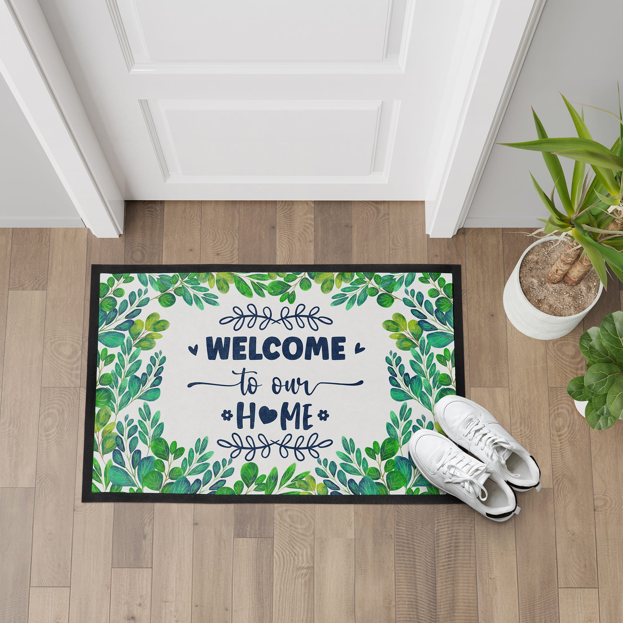 Fußmatte – Full-Color Sublimation | 50 x 75 cm | Rutschfeste Unterseite | Polyester Oberfläche