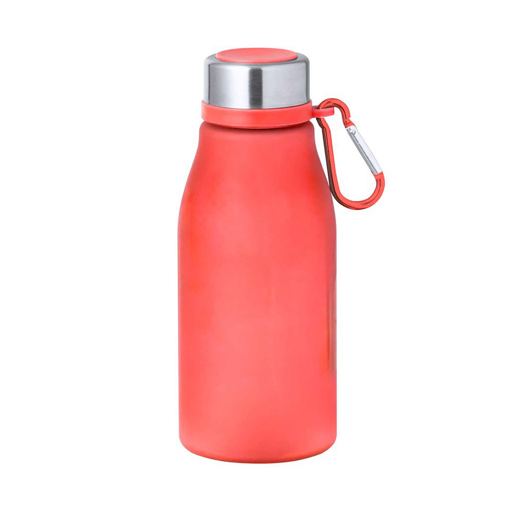 Flasche Milan - 370 ml | RPET | Mit Karabiner