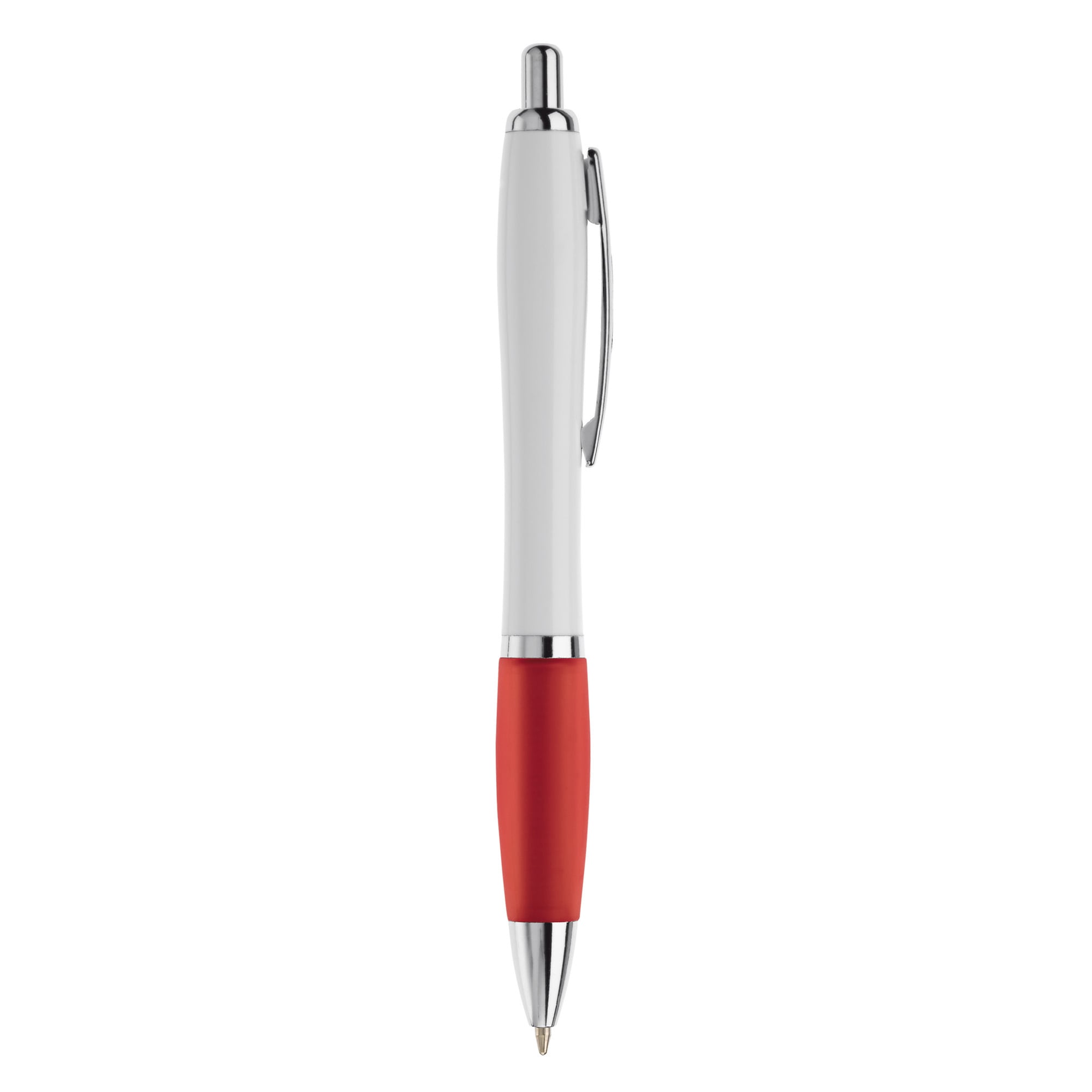 Stylo | Avec grip en caoutchouc | Quadrichromie