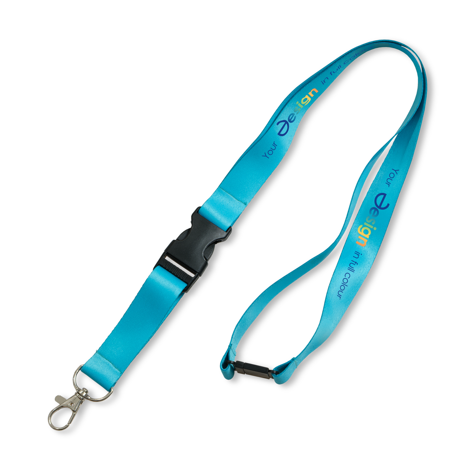 Keycord Luuk - 20 mm | Full Colour | Met haak, buckle & veiligheidssluiting