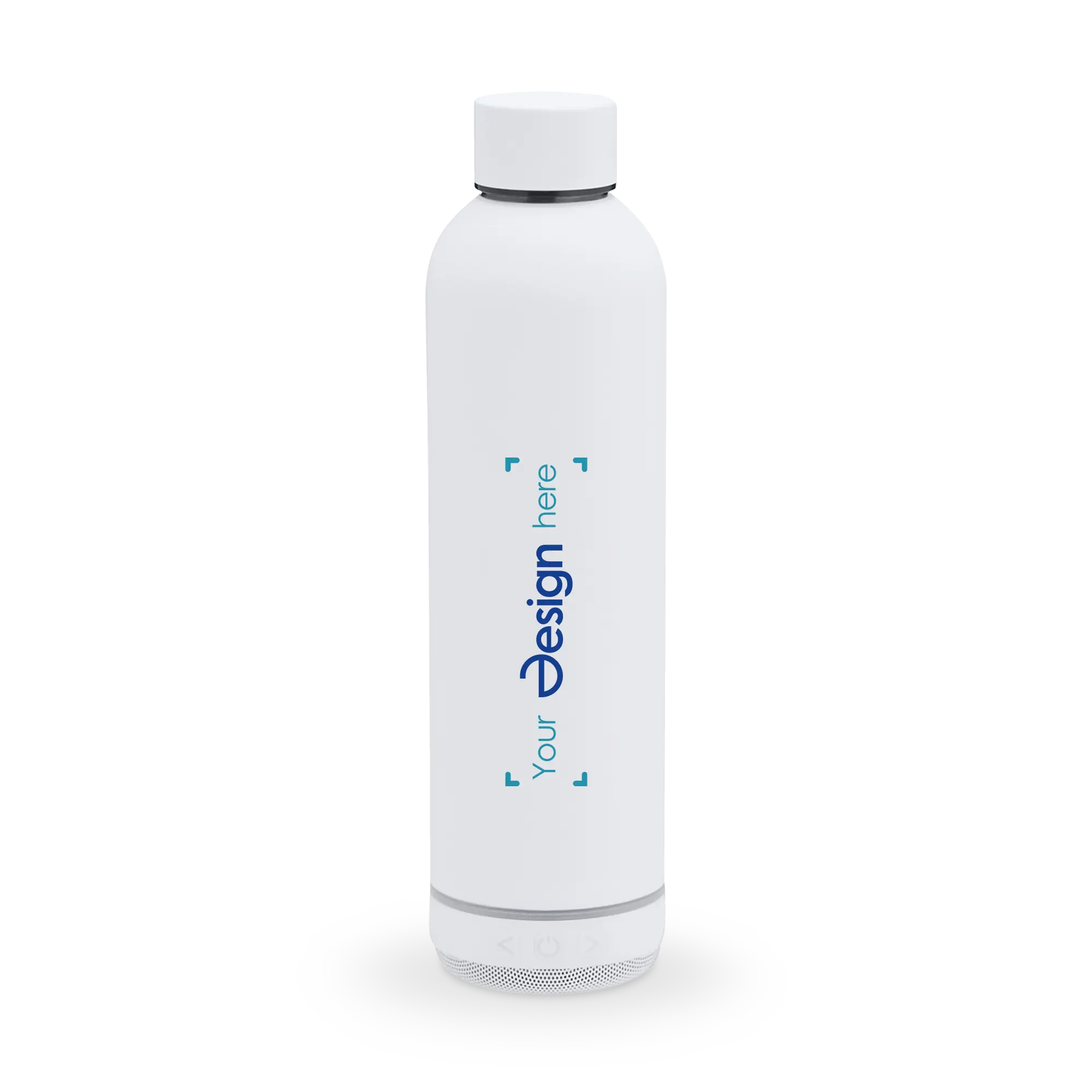 Gourde inox avec enceinte – 500 ml | Double paroi | Bluetooth 5.3