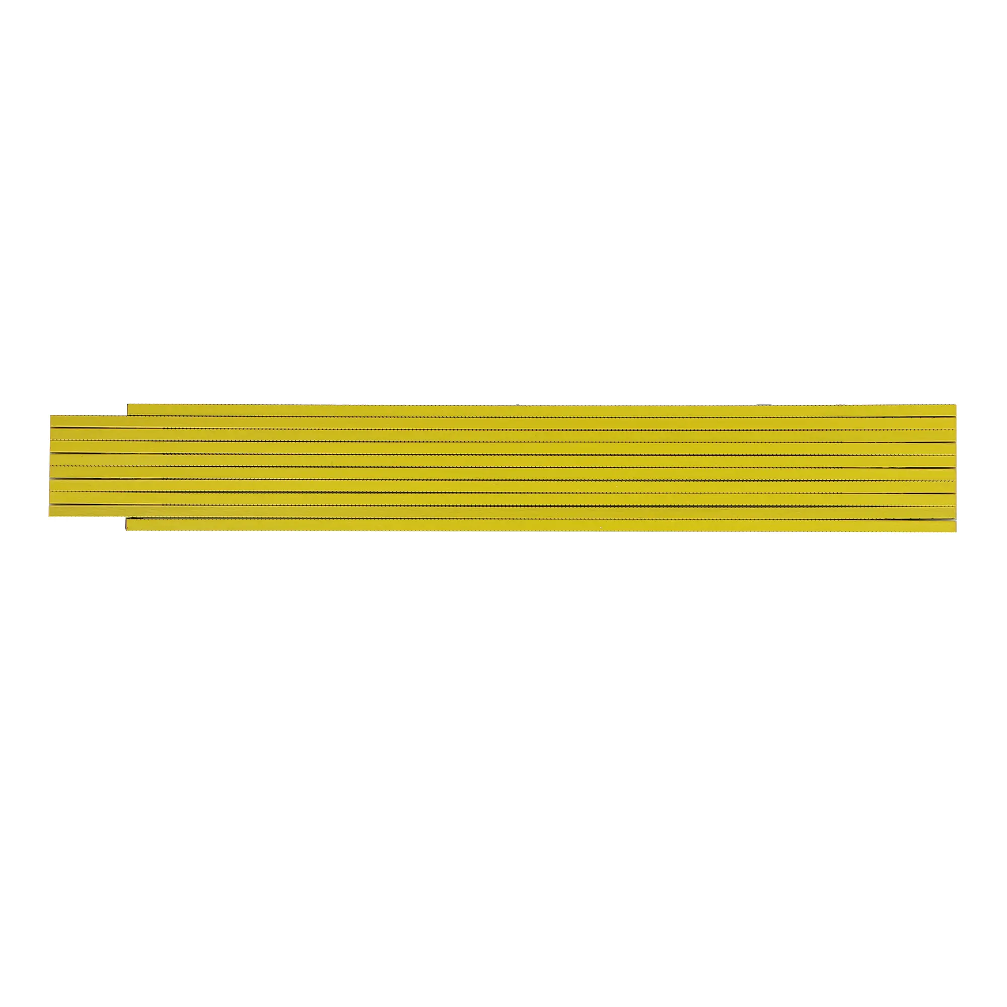 Gliedermaßstab – 2 Meter | Lackiertes Holz | 10 Glieder | Metrisch
