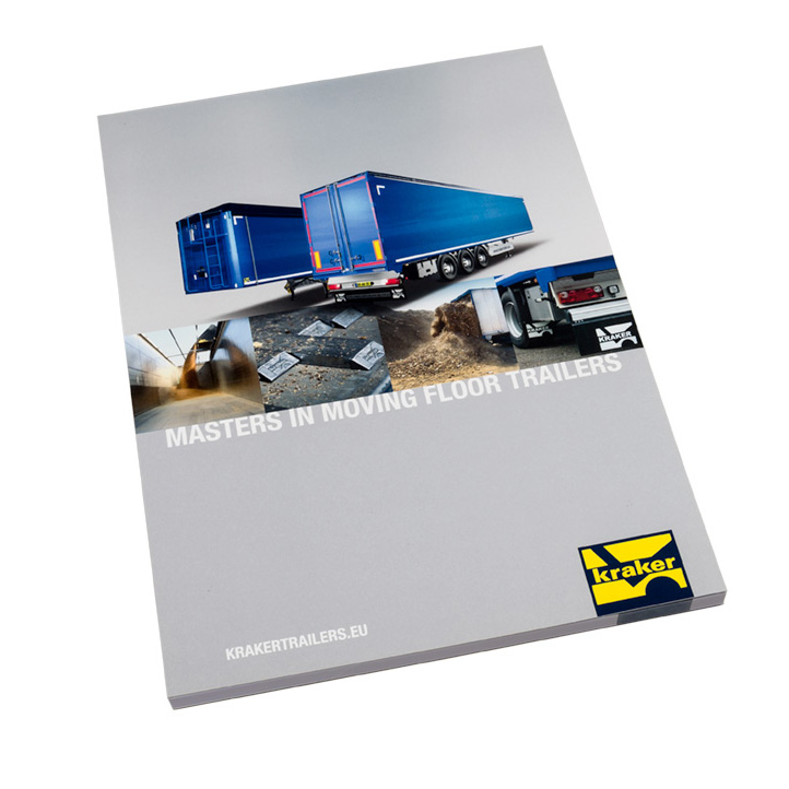 Bloc-notes avec couverture - A4 | 25-100 feuilles | Quadrichromie