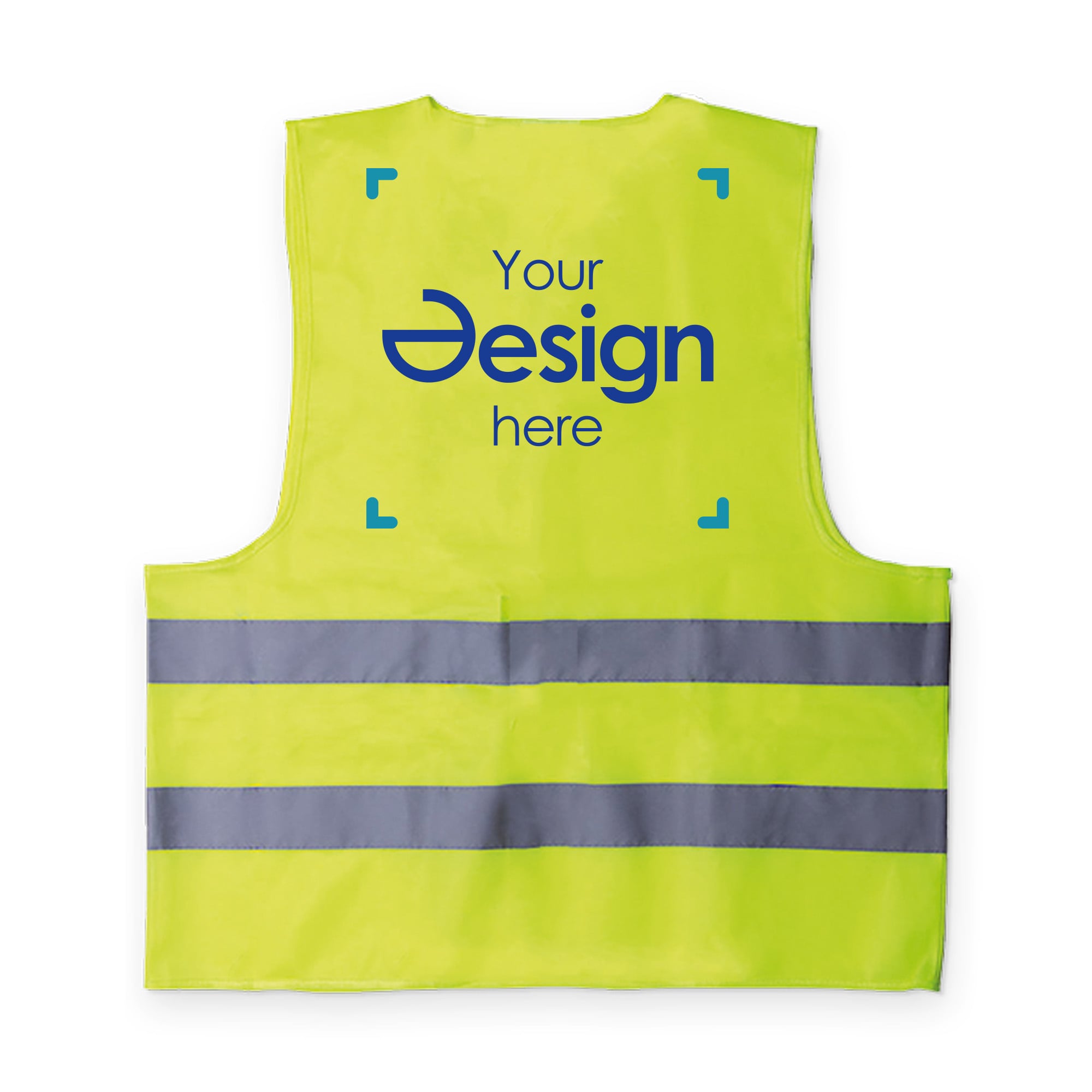 Warnweste Kronos | Einheitsgröße XL | EN20471 | Großer Druckbereich