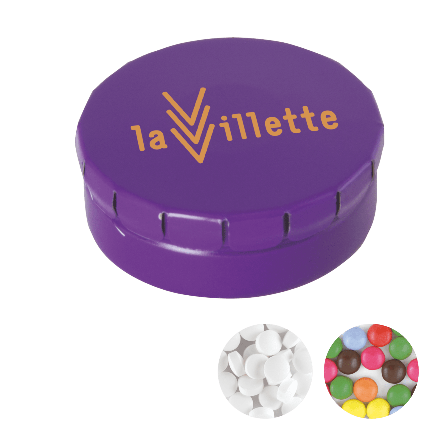 Boîte colorée | 12 grammes | Menthes ou chocolat
