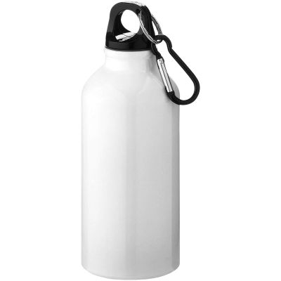 Gerecyclede Drinkfles Daan - 400 ml | Karabijnhaak | RVS