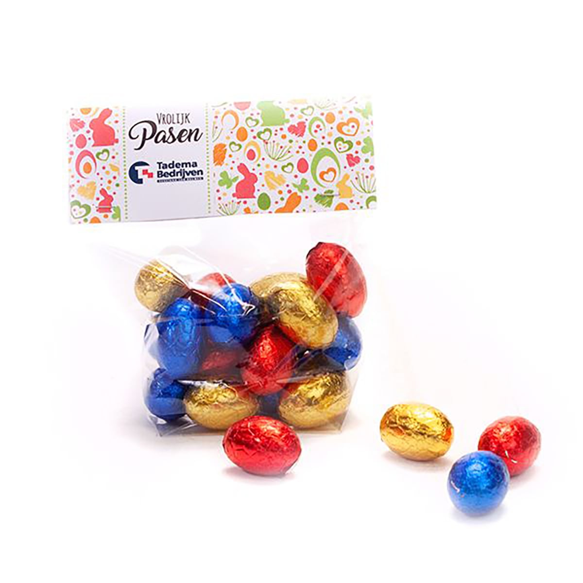 Œufs de Pâques en chocolat – Friandise festive | 100 grammes | Saveurs assorties | En sachet