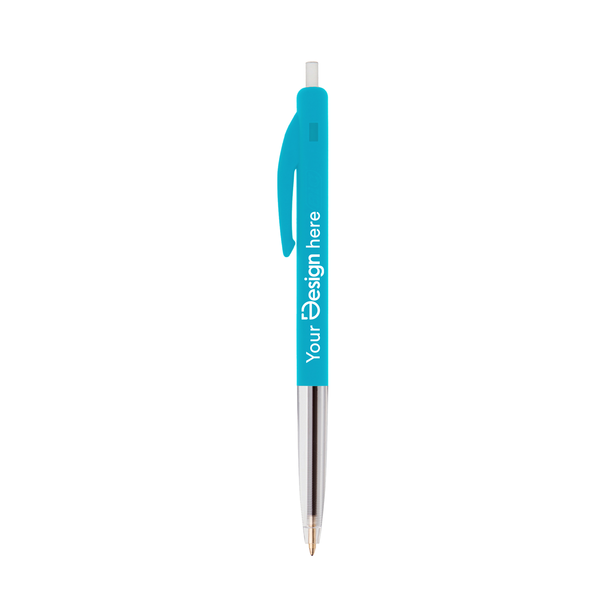 Balpen BIC - M10 | Plastic | Gekleurd & transparant