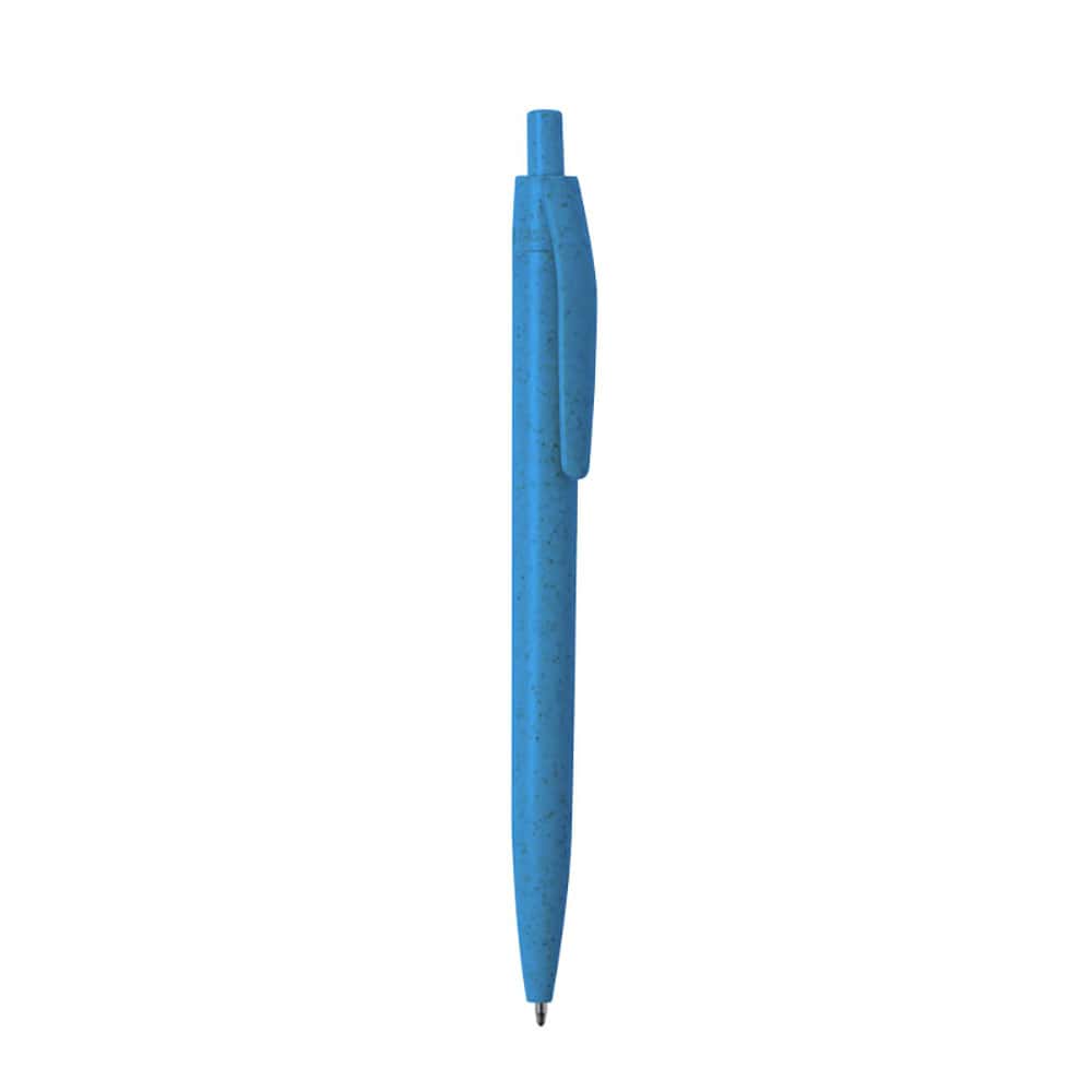 Stylo à bille | Paille de blé | Encre bleue | Diverses couleurs