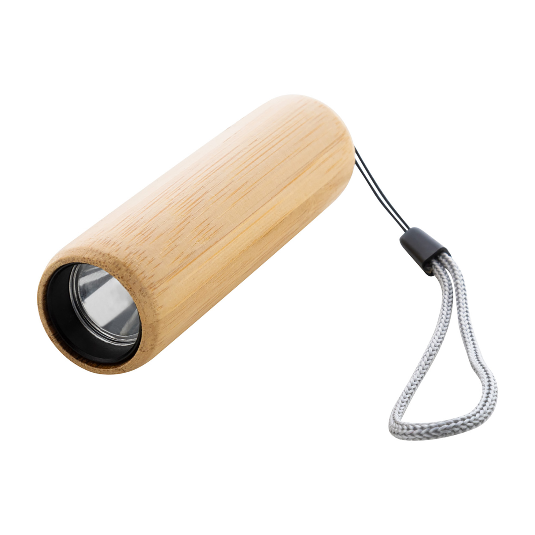 Torcia Ricaricabile – Bambù | 320 mAh | 3 Modalità di Luce | Cavo USB Incluso