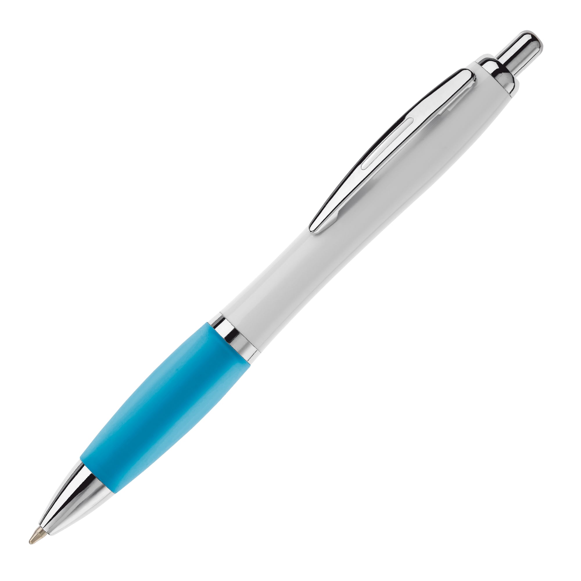 Stylo | Avec grip en caoutchouc | Quadrichromie