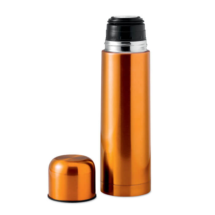 Bottiglia termica - 500 ml | Acciaio inossidabile metallico | A doppia parete