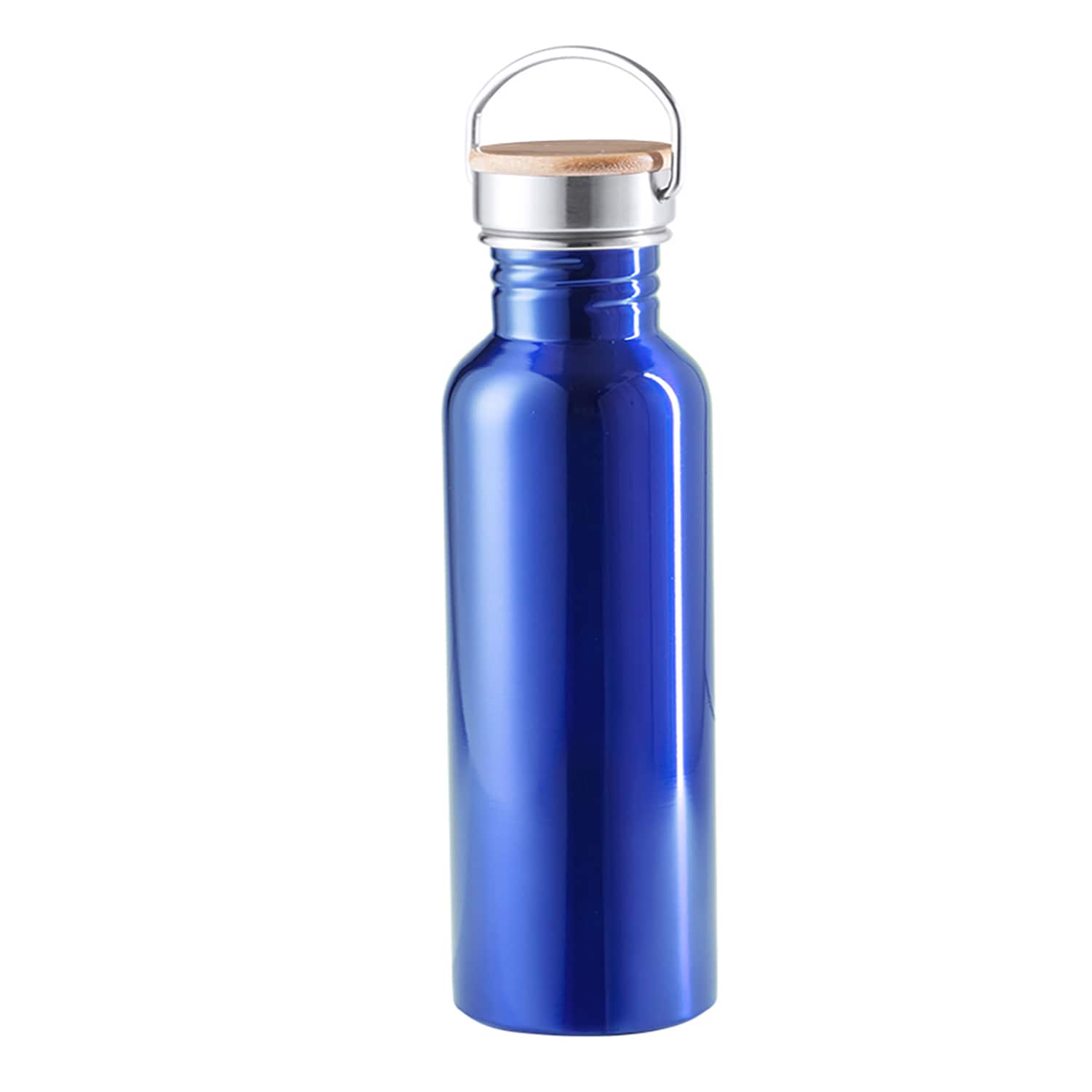 Waterfles Luis - 800 ml | RVS + hout