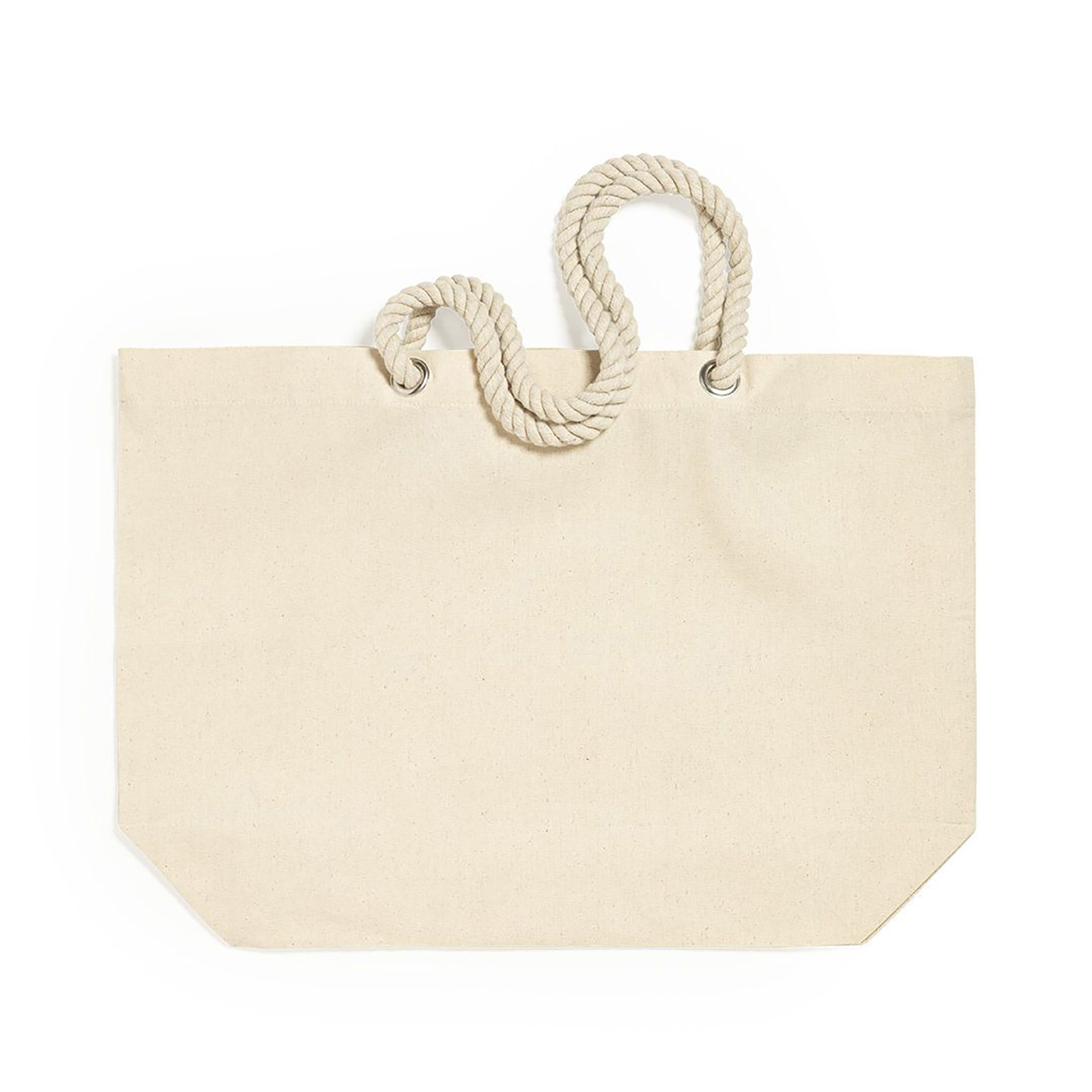 Sac en coton - Coton robuste 220 g/m² | Poignées 90 cm | Capacité 10 kg