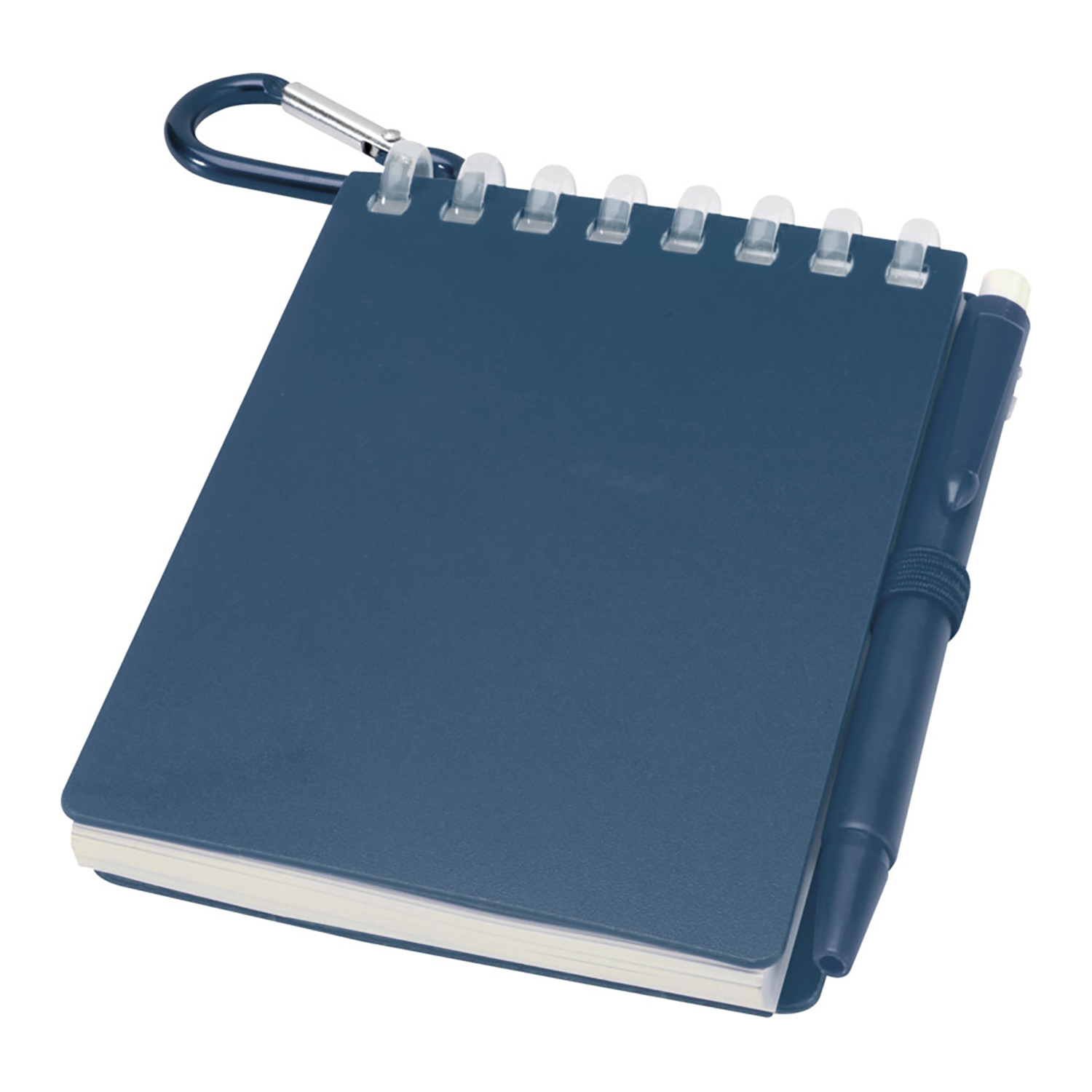 Wasserfestes mini-notizbuchset – Steinpapier | Mit stift | Stiftschlaufe | Clipring