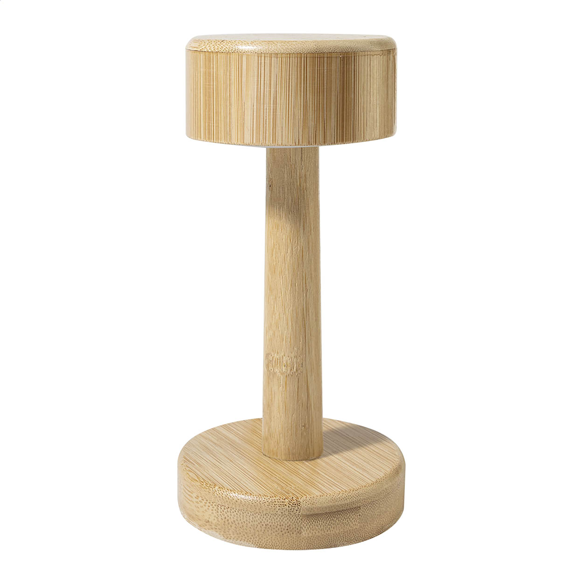 Tafellamp Lotte – Bamboe | USB-oplaadbaar | 24 LED's | 3 lichtstanden