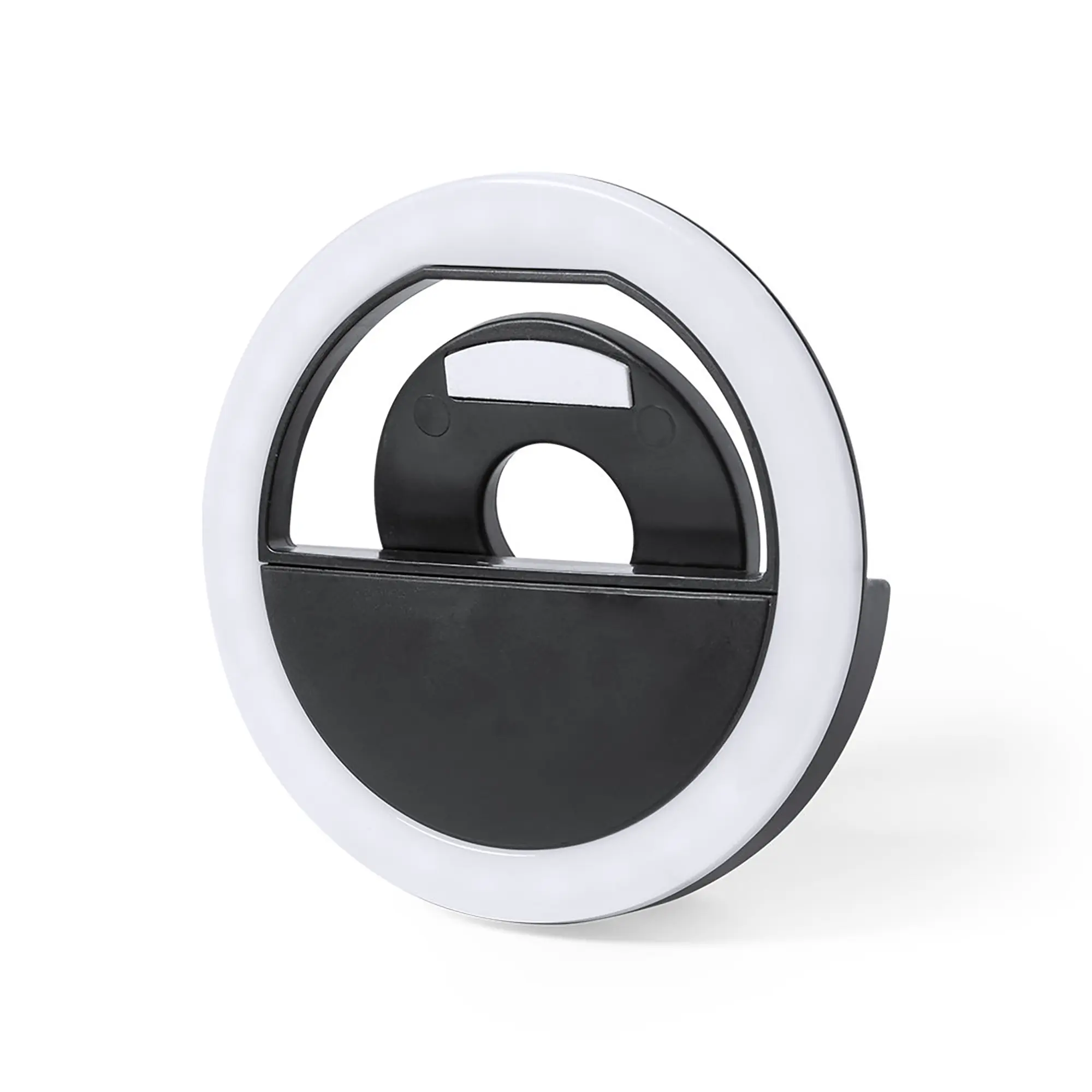 Lampe annulaire avec support – Ø 15 cm | Connexion USB | Lumière réglable