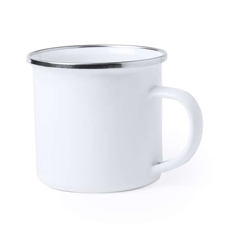 Mug photo en émail - 280 ml | Quadrichromie tout autour