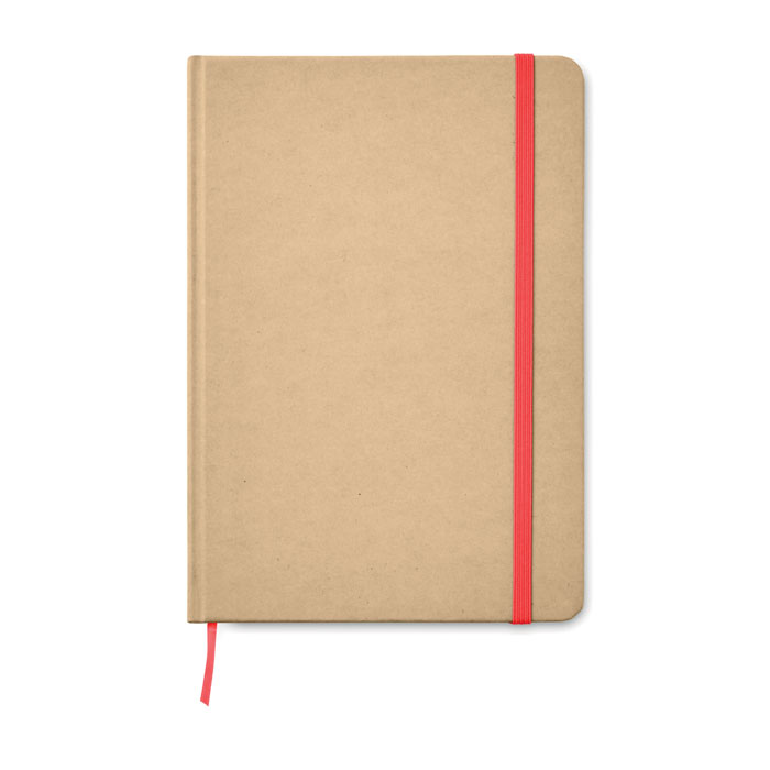 Carnet - A5 | 80 feuilles | Ligné | Couverture rigide en matériau recyclé