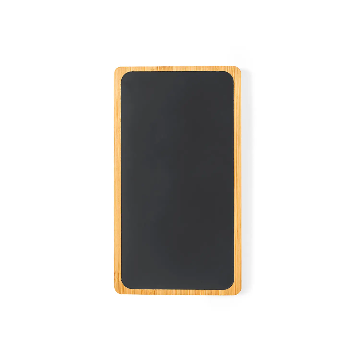 Batterie externe bambou 5000 mAh – USB & Type C | LED | Compacte