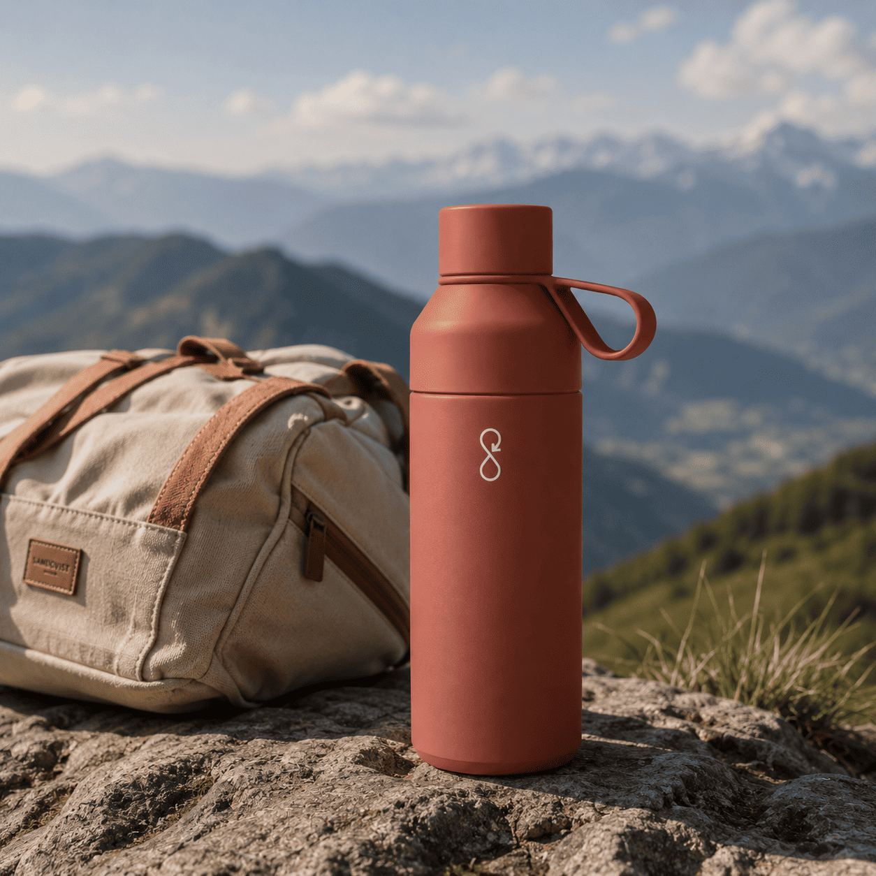 Bouteille isotherme Ocean - Isolation sous vide | 500 ml | Matériau recyclé