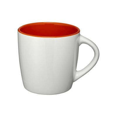 Tazza - 340 ml | Ceramica | Interno bianco + colorato | Lavabile in lavastoviglie