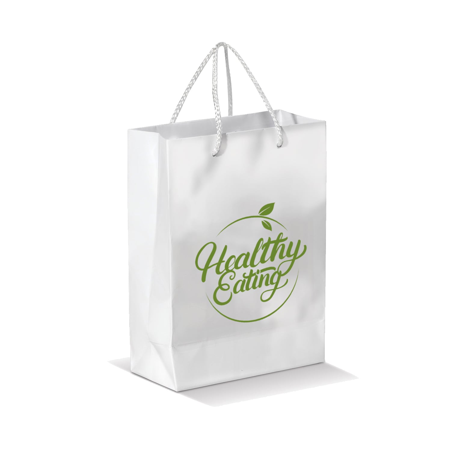Sac en papier brillant - A4 | 200 g/m² | Résistant à l'eau